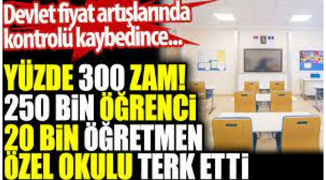 "Eğitim öyle piyasalaştı ki Suriyelilere, Mısırlılara yönelik özel okullar var"