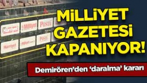 Milliyet Gazetesi Kapanıyor