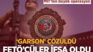 MİT, Garson'u çözdü 320 bin FETÖ'cü deşifre oldu!