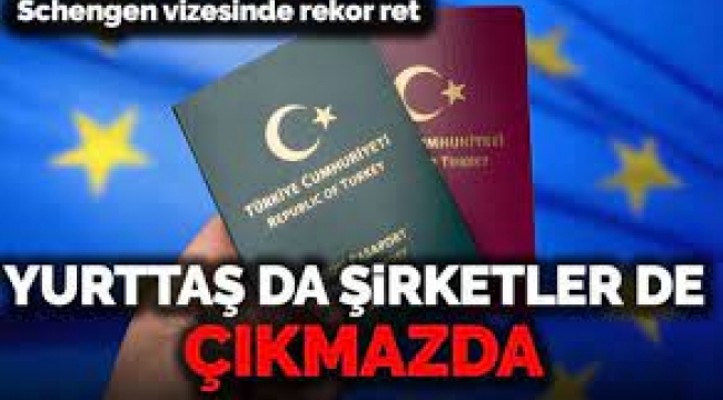 Schengen vizesinde tur şirketleri de çıkmazda