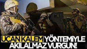 Uçan kalemle akıl almaz çek vurgunu