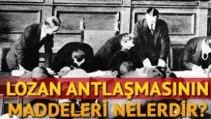 24 Temmuz Lozan Antlaşması
