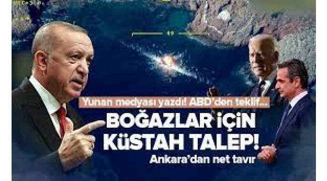 ABD'den küstah talep! Hedef Türkiye'deki boğazlar....