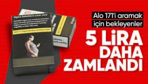 Bir sigara grubuna 5 lira zam geldi; diğer gruplarda da bekleniyor