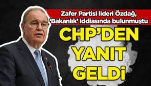 CHP'den Ümit Özdağ'ın iddialarına yalanlama