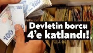 Cumhurbaşkanlığı Hükümet Sistemi ile devletin borcu 4'e katlandı