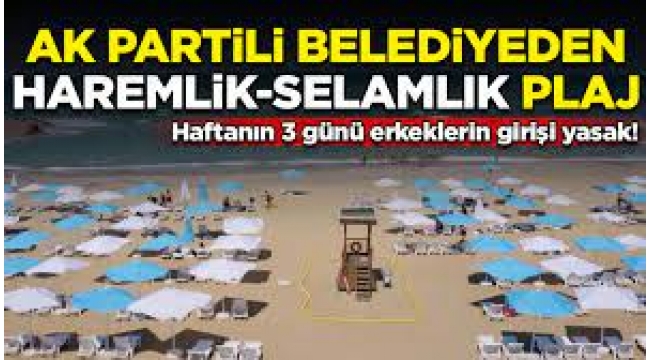 Eyüp Belediyesi Harem-Selamlık Plaj Açtı!