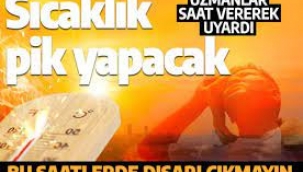  Hava sıcaklığı bugün zirve yapacak!