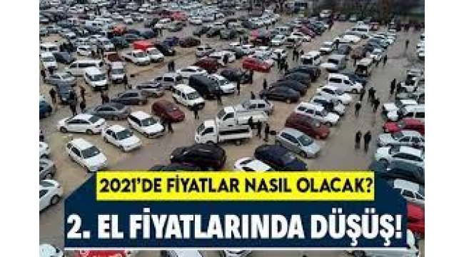 İkinci el araba fiyatları düşüşte