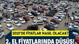 İkinci el araba fiyatları düşüşte