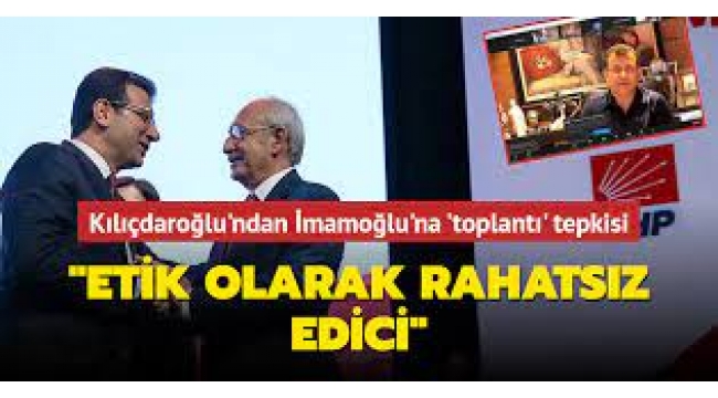 Kılıçdaroğlu: 'Çevrimiçi Toplantıyı Etik Bulmadım'