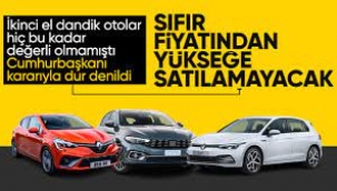 Otomobilde "ikinci el" kararı Resmi Gazete'de