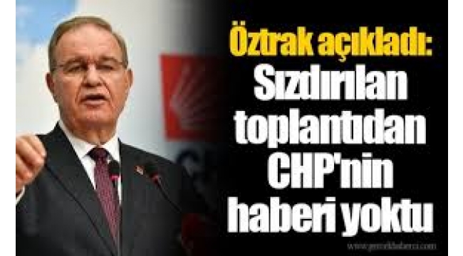 Partimizin geleneklerine uymayan, hiyerarşisini dikkate almayan toplantıları doğru bulmuyoruz