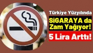 Sigaraya 5 lira zam bekleniyor