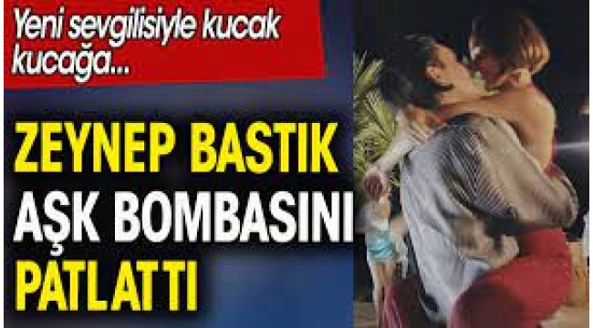 Zeynep Bastık'tan aşk bombası! Kucak kucağa paylaşım geldi