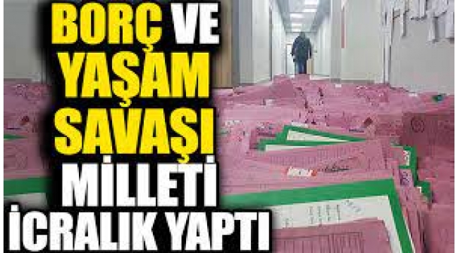 9 milyon vatandaş icralık