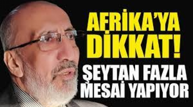 ABDURRAHMAN DİLİPAK Afrika'da neler oluyor?