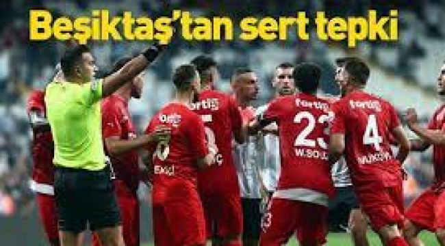 Beşiktaş'tan hakem tepkisi: Bunun hesabını vereceksiniz
