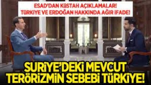 Esad'dan skandal açıklamalar!
