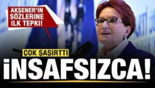 Gürsel Tekin'den Meral Akşener'e tepki
