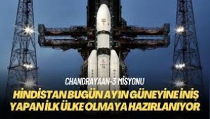 Hindistan, bugün Ay'ın güneyine iniş yapan ilk ülke olmaya hazırlanıyor