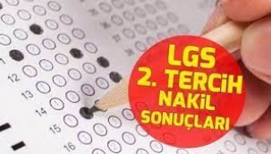 LGS 2. nakil sonuçları açıklandı