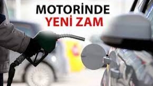 Motorine Pazartesi Gecesi Yeni Zam Geliyor