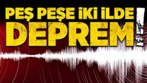 Peş peşe depremler... Konya 5.0, İzmir 3.9'la sarsıldı
