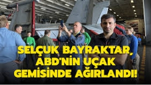 Selçuk Bayraktar, Amerikan savaş gemisine davet edildi