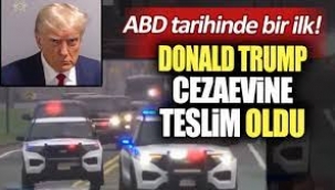 Teslim olan Donald Trump cezaevine girdi! ABD tarihinde bir ilk…
