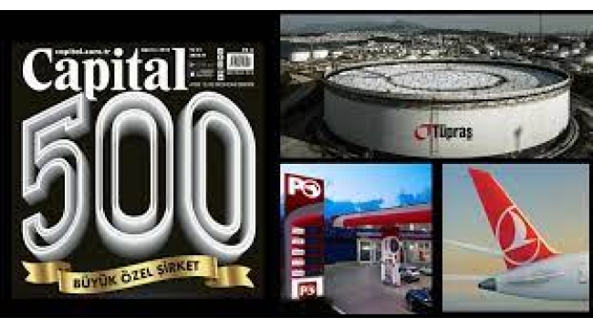 Türkiye'nin en büyük 500 şirketi: Capital500 açıklandı