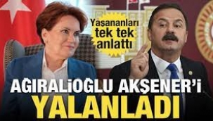 Ağıralioğlu, Akşener'in iddialarını yalanladı!
