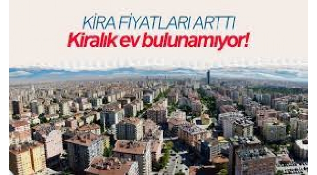 Benzeri görülmemiş barınma krizi kapıda