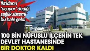 Devlet Hastanesinin Acil Servisinde Sadece 1 Doktor Var!