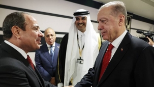 Erdoğan, Mısır Cumhurbaşkanı Sisi ile görüştü