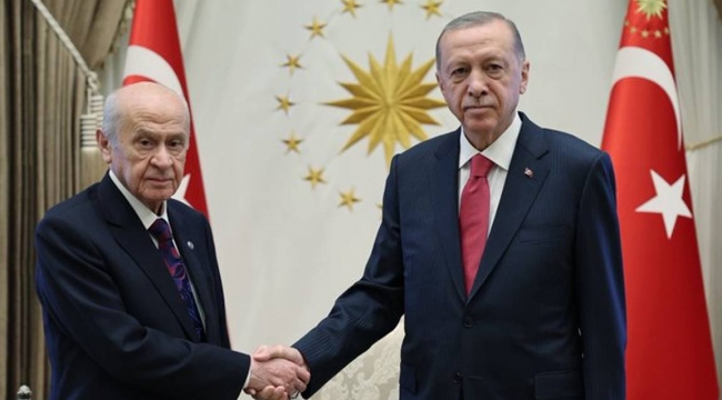 Erdoğan ve Bahçeli'den sürpriz görüşme