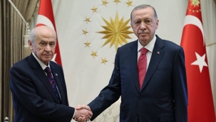 Erdoğan ve Bahçeli'den sürpriz görüşme