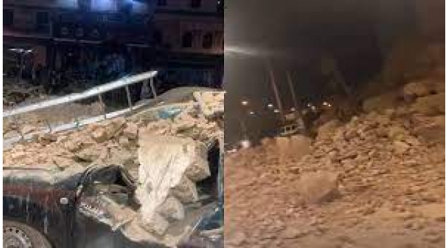 Fas'ta yüzyılın en büyük depremi