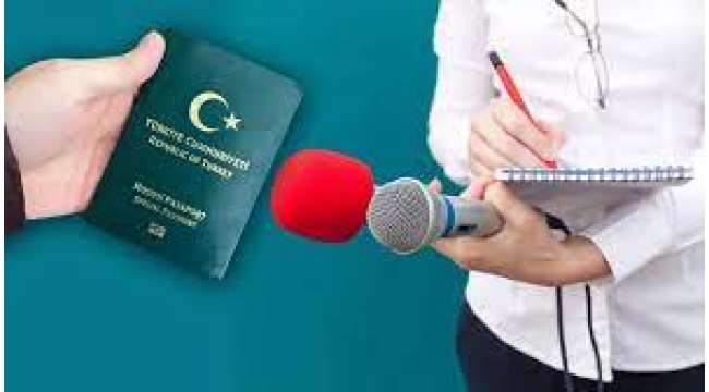 Gazetecilere yeşil pasaport hakkı geliyor. 