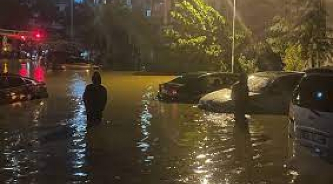 İstanbul'da sel felaketi! 