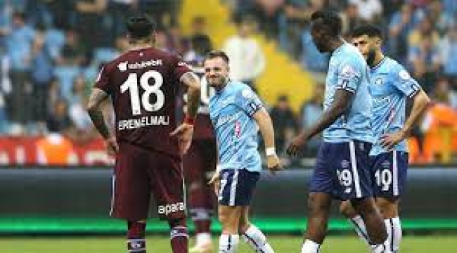 Adana Demirspor, Trabzonspor'u tek golle geçti