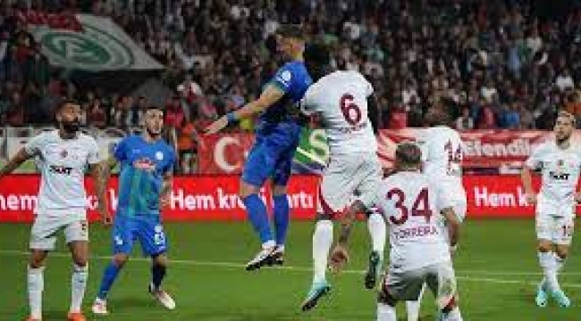 Galatasaray' Rizespor 1-0 