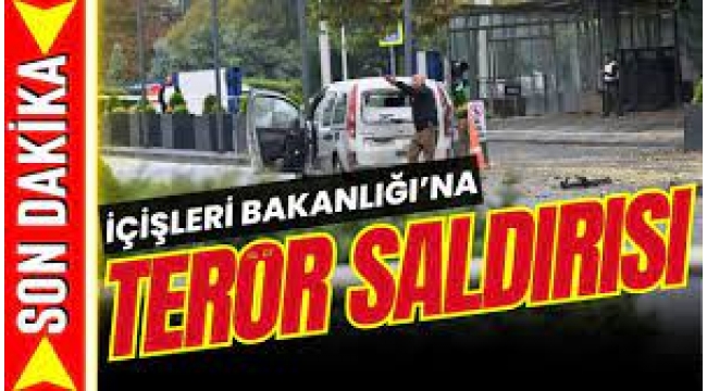 İçişleri Bakanlığı'na terör saldırısı: Canlı bomba kendini patlattı