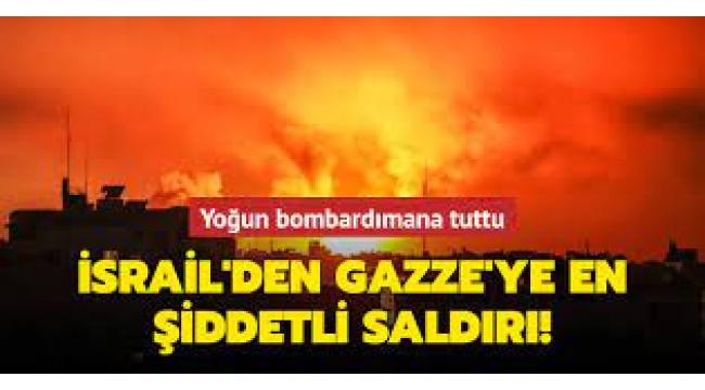 İsrail ordusu gece boyunca Gazze'de 150 yeri vurduğunu duyurdu
