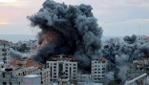 İsrail savaş uçakları sabaha kadar Gazze'yi bombaladı!