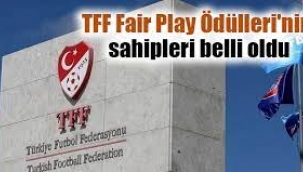 TFF Fair Play Ödülleri'nin sahipleri belli oldu