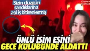 Ünlü isim eşini aldattı