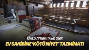 Yüksek kira zammına tazminat cezası