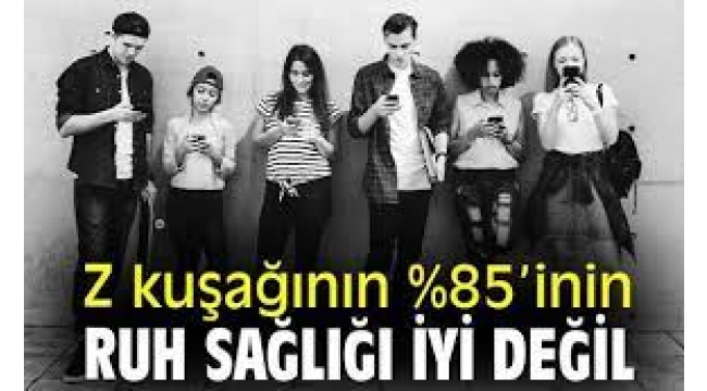 Z kuşağının %85'i ruh sağlığının iyi olmadığını belirtiyor