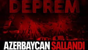 Azerbaycan'da Deprem! Birçok İl Sallandı!